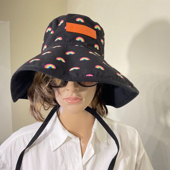 Kurt Geiger Accessories - Kurt Geiger London Colorful Rainbow Bucket Floppy Hat Travel, packable OS Logo